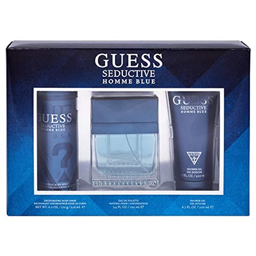 Perfume Estuche Seductive Blue Guess - Eau De Toilette - 100ml - Hombre - Perfumes Bogotá