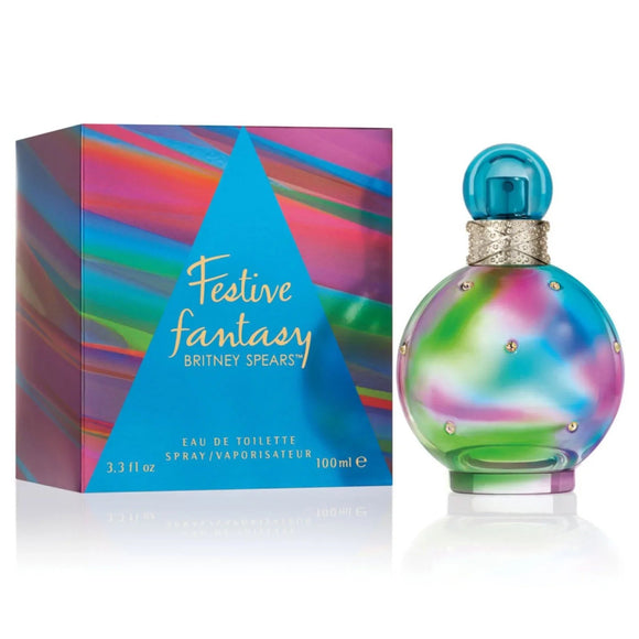 Perfume Fantasy Festive Britney S. - Eau De Toilette - 100ml - Mujer - Perfumes Bogotá