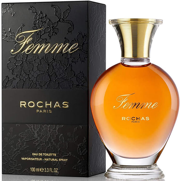 Perfume Femme Rochas - 100ml - Mujer - Eau De Toilette - Perfumes Bogotá