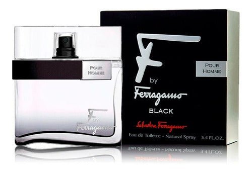 Perfume Ferragamo F by Black Eau de Toilette 100ml Hombre - Perfumes Bogotá