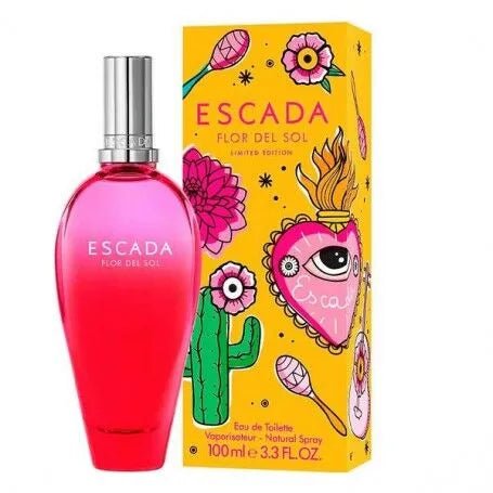Perfume Flor Del Sol Limited Edition Escada - Eau De Toilette - 100ml - Mujer - Perfumes Bogotá
