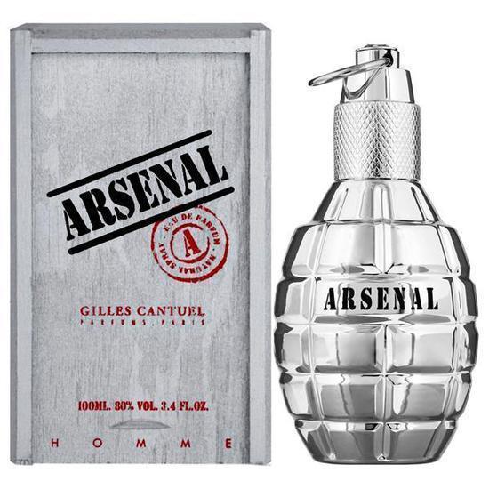 Perfume Gilles Cantuel Arsenal Platinum Eau de Toilette 100ml Hombre - Perfumes Bogotá