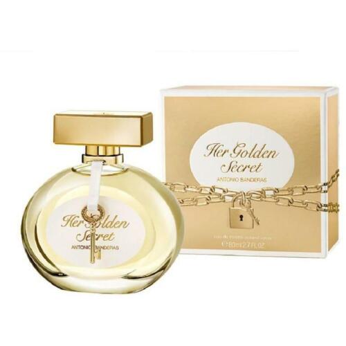 Perfume Her Golden Secret Antonio B. - Eau De Toilette - 80ml - Mujer - Perfumes Bogotá