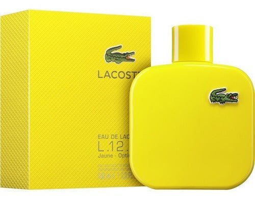 Perfume Lacoste L12 Jaune Optimistic Eau de Toilette 175ml Hombre - Perfumes Bogotá