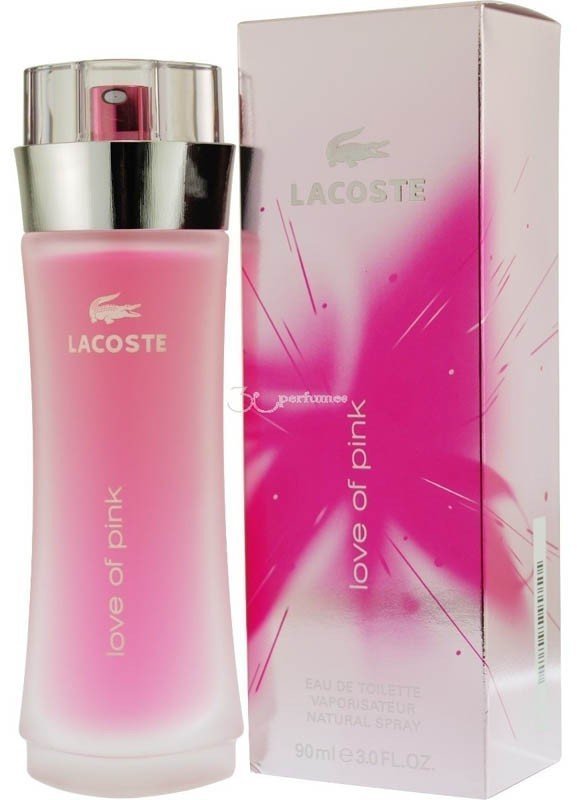 Perfume Lacoste Love of Pink Eau de Toilette 90ml Mujer - Perfumes Bogotá