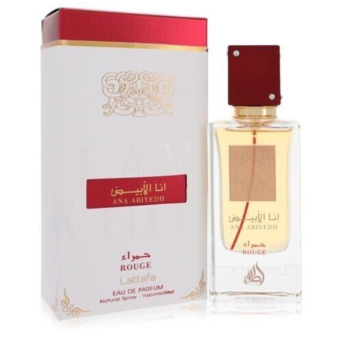 Perfume Lattafa Ana Abiyedh Rouge - Eau De Parfum - 60ml - Unisex - Perfumes Bogotá