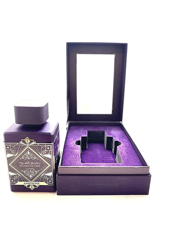 Perfume - Lattafa Bade'e Al Oud Amethyst - Eau De Parfum - 100ml - Unisex - Perfumes Bogotá