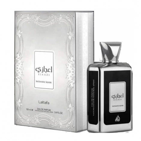 Perfume Lattafa Ejaazi Intensive Silver - Eau De Parfum - 100ml - Unisex - Perfumes Bogotá