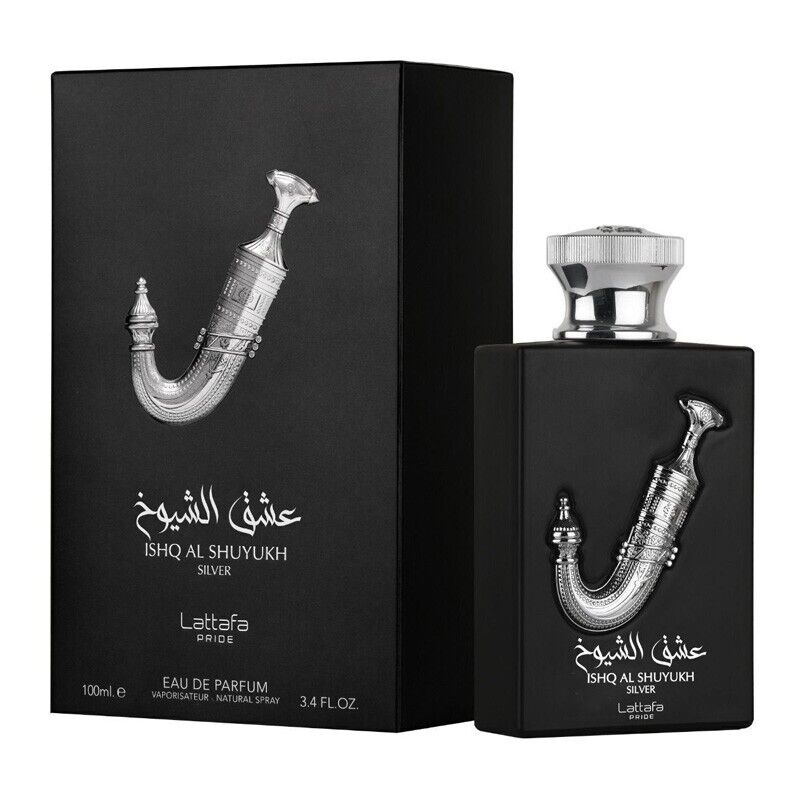 Perfume Lattafa Ishq Al Shuyukh Silver Eau de Parfum 100ml Hombre - Perfumes Bogotá