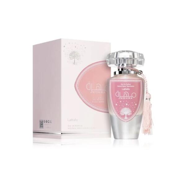 Perfume Lattafa Mohra Silky Rose Eau de Parfum 100ml Mujer - Perfumes Bogotá