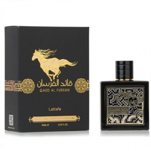 Perfume Lattafa Qaed Al Fursan Eau de Parfum 90ml Unisex - Perfumes Bogotá