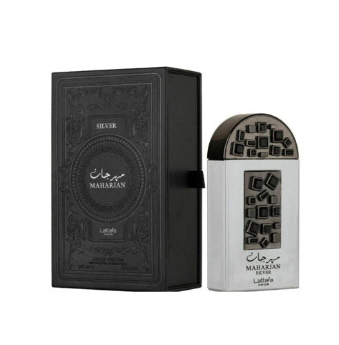 Perfume Lattafa Silver Maharjan Eau de Parfum 100ml Unisex - Perfumes Bogotá