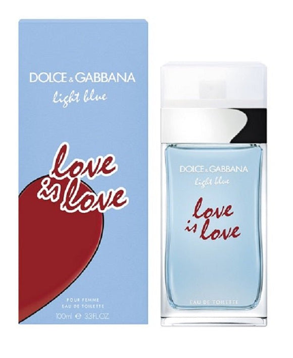 Perfume Light Blue Love Is Love D&G - 100ml - Mujer - Eau De Toilette - Perfumes Bogotá