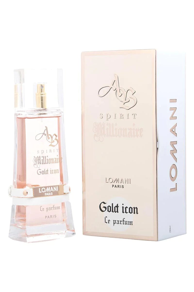 Perfume Lomani Spirit Millonaire Gold Icon Le Parfum 100ml Mujer - Perfumes Bogotá
