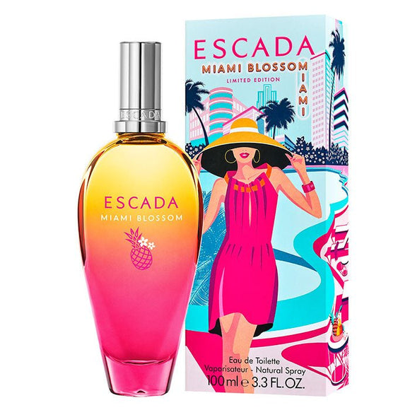 Perfume Miami Blossom Escada - Eau De Toilette - 100ml - Mujer - Perfumes Bogotá
