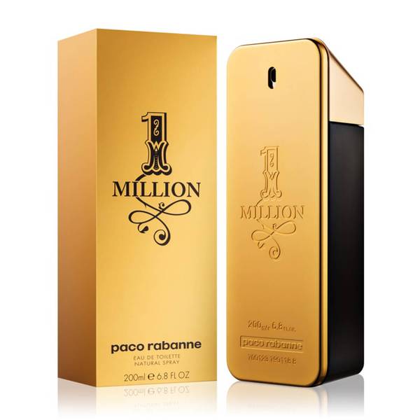 Perfume Paco Rabanne 1 Million Eau de Toilette 200ml Hombre