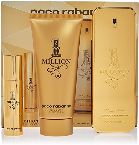 Perfume Paco Rabanne Kit 1 Million Eau de Toilette 100ml Hombre