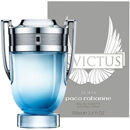 Perfume Paco Rabanne Invictus Aqua Eau De Toilette - 100ml - Hombre - Perfumes Bogotá