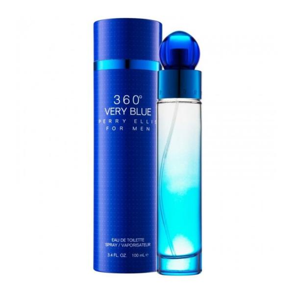 Perfume Perry Ellis 360° Very Blue Eau de Toilette 100ml Hombre - Perfumes Bogotá