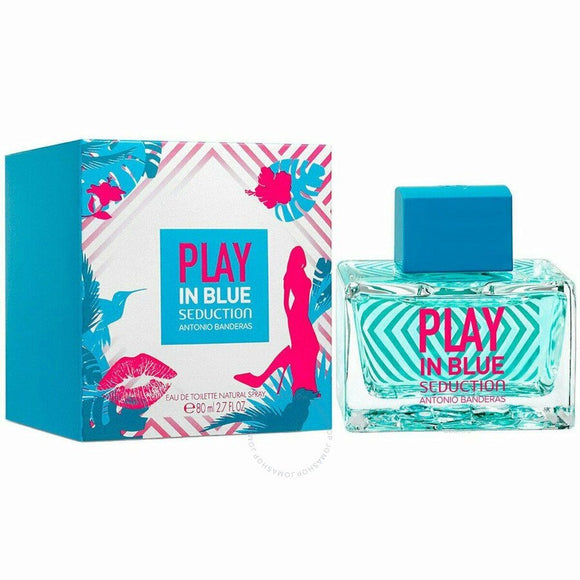 Perfume Play In Blue Seduction Antonio B. - Eau De Toilette - 80ml - Mujer - Perfumes Bogotá