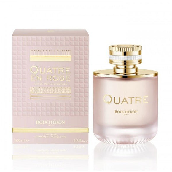 Perfume Quatre En Rose Boucheron Eau De Parfum Florale - 100ml - Mujer - Perfumes Bogotá