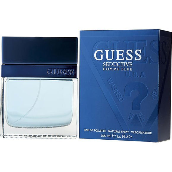 Perfume Seductive Blue Guess - Eau De Toilette - 100ml - Hombre - Perfumes Bogotá