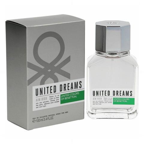 Perfume United Dreams Aim High Benetton - 100ml - Hombre - Eau De Toilette - Perfumes Bogotá