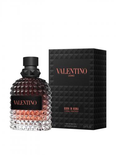 Perfume Valentino Uomo Born in Roma Coral Fantasy Eau de Toilette 100ml Hombre - Perfumes Bogotá