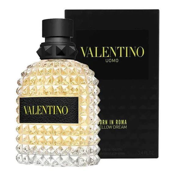 Perfume Valentino Uomo Born in Roma Yellow Dream Eau de Toilette 100ml Hombre - Perfumes Bogotá