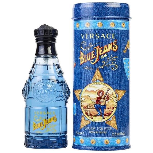 Perfume Versace Blue Jeans Eau de Toilette 75ml Hombre - Perfumes Bogotá
