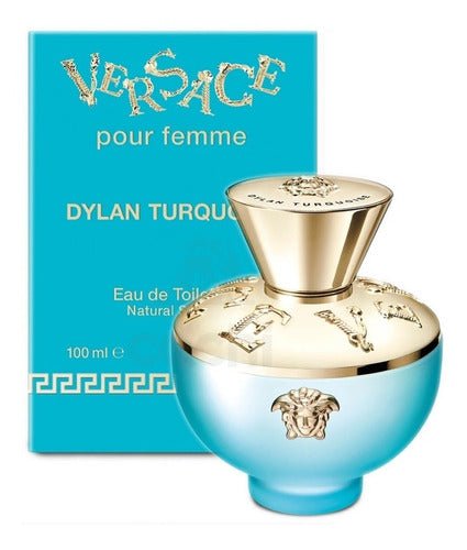 Perfume Versace Dylan Turquoise Eau de Toilette 100ml Mujer - Perfumes Bogotá